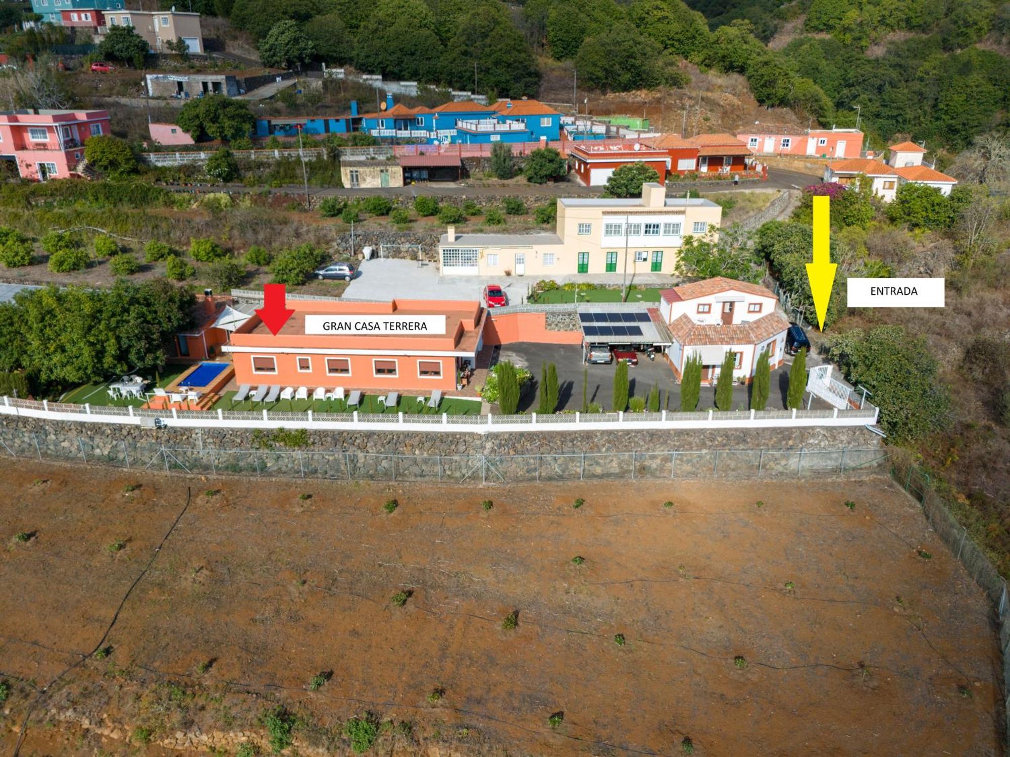 Villa Gran Casa Terrera Breña Alta Exterior foto